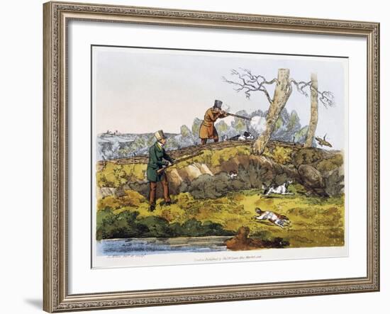 Woodcock Hunting, 1820-Henry Alken-Framed Giclee Print