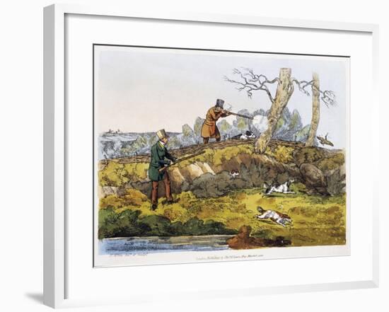 Woodcock Hunting, 1820-Henry Alken-Framed Giclee Print