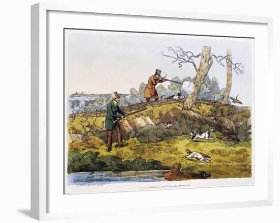 Woodcock Hunting, 1820-Henry Alken-Framed Giclee Print