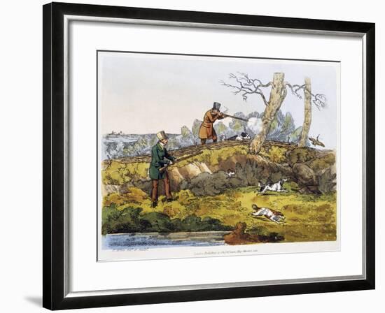 Woodcock Hunting, 1820-Henry Alken-Framed Giclee Print