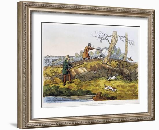 Woodcock Hunting, 1820-Henry Alken-Framed Giclee Print