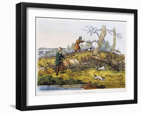 Woodcock Hunting, 1820-Henry Alken-Framed Giclee Print