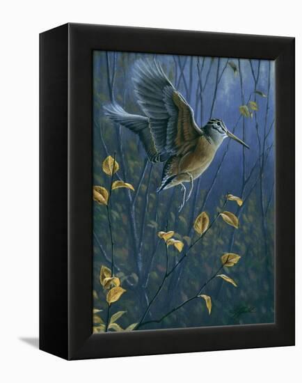 Woodcock on the Wing-Wilhelm Goebel-Framed Premier Image Canvas