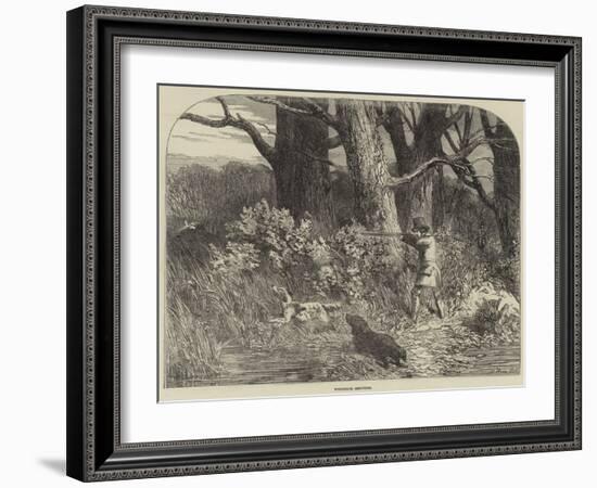 Woodcock Shooting-Harrison William Weir-Framed Giclee Print