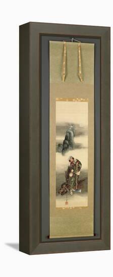 Woodcutter, Edo Period, 1849-Katsushika Hokusai-Framed Premier Image Canvas