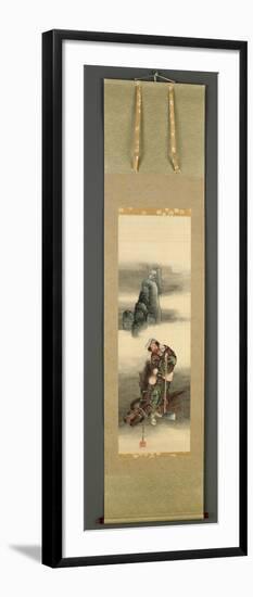 Woodcutter, Edo Period, 1849-Katsushika Hokusai-Framed Giclee Print