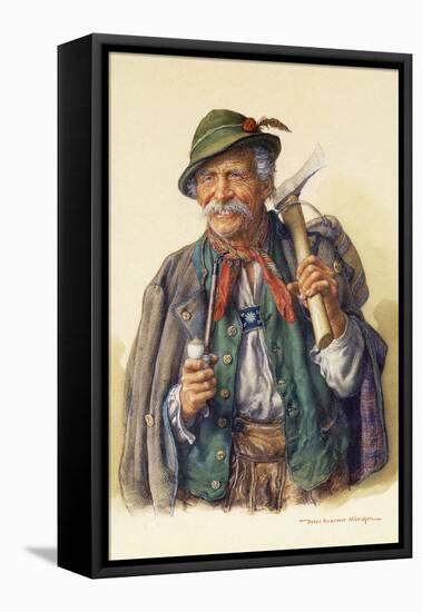 Woodcutters, Mountaineers and Hunters-Peter Kraemer-Framed Premier Image Canvas