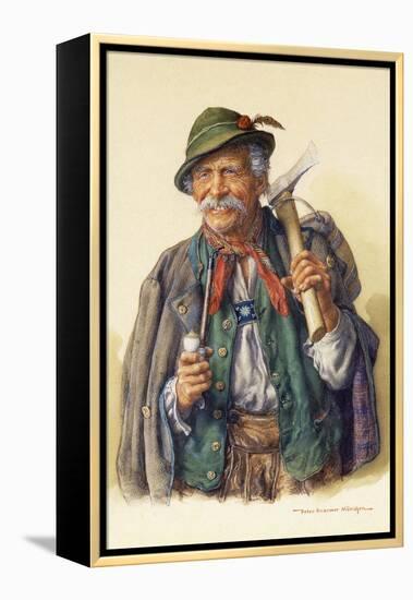 Woodcutters, Mountaineers and Hunters-Peter Kraemer-Framed Premier Image Canvas