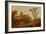 Wooded Hilly Landscape with Peasants-Jean Baptiste Pillement-Framed Giclee Print