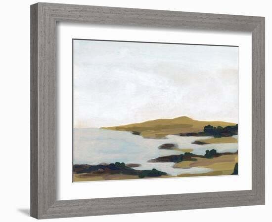 Wooded Inlet II-June Vess-Framed Art Print