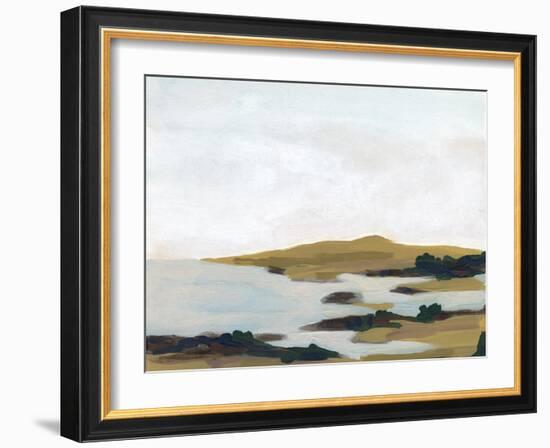 Wooded Inlet II-June Vess-Framed Art Print