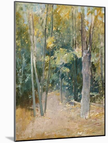 Wooded Interior-Eugène Boudin-Mounted Giclee Print