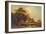 Wooded Landscape near Iver, Uxbridge, 1825-1850 (Oil on Panel)-Patrick Nasmyth-Framed Giclee Print