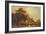 Wooded Landscape near Iver, Uxbridge, 1825-1850 (Oil on Panel)-Patrick Nasmyth-Framed Giclee Print