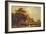 Wooded Landscape near Iver, Uxbridge, 1825-1850 (Oil on Panel)-Patrick Nasmyth-Framed Giclee Print