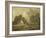 Wooded Landscape with Village Scene, Early 1770-72-Thomas Gainsborough-Framed Giclee Print