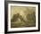 Wooded Landscape with Village Scene, Early 1770-72-Thomas Gainsborough-Framed Giclee Print