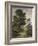 Wooded Landscape-Barend Cornelis Koekkoek-Framed Giclee Print