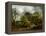 Wooded Landscape-Thomas Gainsborough-Framed Premier Image Canvas