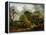 Wooded Landscape-Thomas Gainsborough-Framed Premier Image Canvas