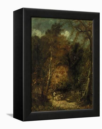 Wooded Landscape-David Cox-Framed Premier Image Canvas