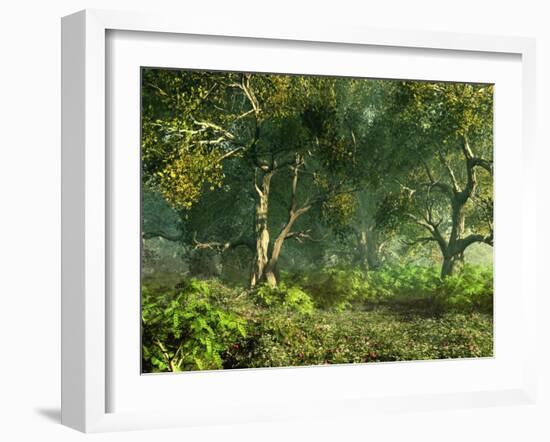 Wooded Meadow-Atelier Sommerland-Framed Art Print