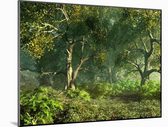 Wooded Meadow-Atelier Sommerland-Mounted Art Print