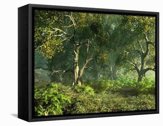 Wooded Meadow-Atelier Sommerland-Framed Stretched Canvas