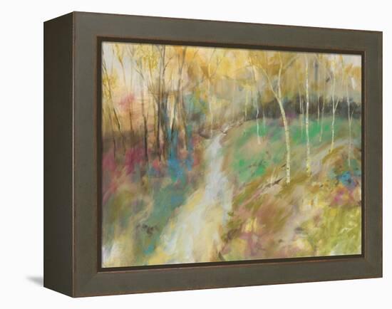 Wooded Pathway I-Julie Joy-Framed Stretched Canvas