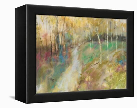 Wooded Pathway I-Julie Joy-Framed Stretched Canvas