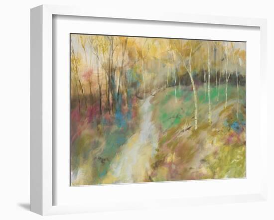 Wooded Pathway I-Julie Joy-Framed Art Print