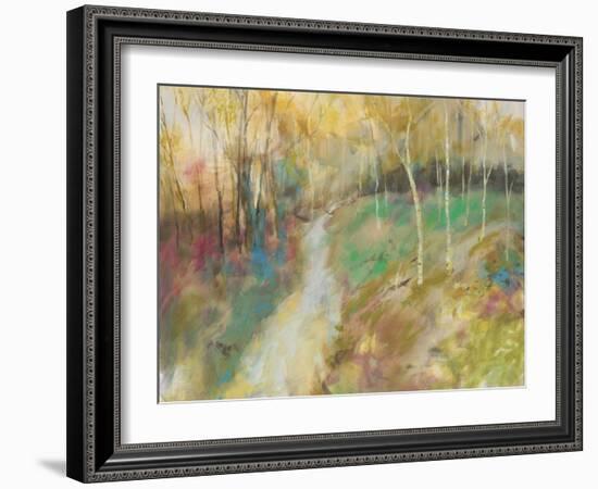 Wooded Pathway I-Julie Joy-Framed Art Print