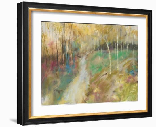 Wooded Pathway I-Julie Joy-Framed Art Print