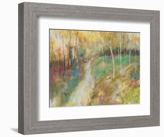 Wooded Pathway I-Julie Joy-Framed Art Print