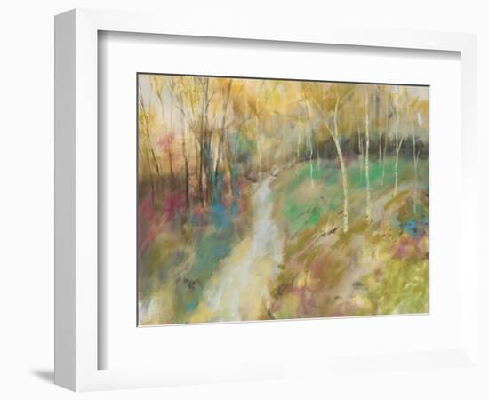 Wooded Pathway I-Julie Joy-Framed Art Print