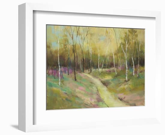 Wooded Pathway II-Julie Joy-Framed Art Print