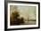 Wooded River Landscape with Fishermen-Jan Van Goyen-Framed Giclee Print