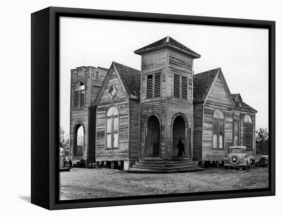 Wooden African American Baptist Church-Charles E^ Steinheimer-Framed Premier Image Canvas