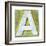 Wooden Alphabet Block, Letter A-donatas1205-Framed Premium Giclee Print