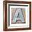 Wooden Alphabet Block, Letter A-donatas1205-Framed Art Print