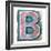 Wooden Alphabet Block, Letter B-donatas1205-Framed Premium Giclee Print