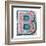 Wooden Alphabet Block, Letter B-donatas1205-Framed Art Print