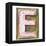 Wooden Alphabet Block, Letter E-donatas1205-Framed Stretched Canvas