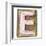 Wooden Alphabet Block, Letter E-donatas1205-Framed Art Print