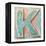 Wooden Alphabet Block, Letter K-donatas1205-Framed Stretched Canvas