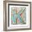 Wooden Alphabet Block, Letter K-donatas1205-Framed Art Print