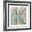 Wooden Alphabet Block, Letter K-donatas1205-Framed Art Print