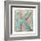 Wooden Alphabet Block, Letter K-donatas1205-Framed Art Print