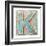 Wooden Alphabet Block, Letter K-donatas1205-Framed Art Print