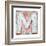 Wooden Alphabet Block, Letter M-donatas1205-Framed Art Print